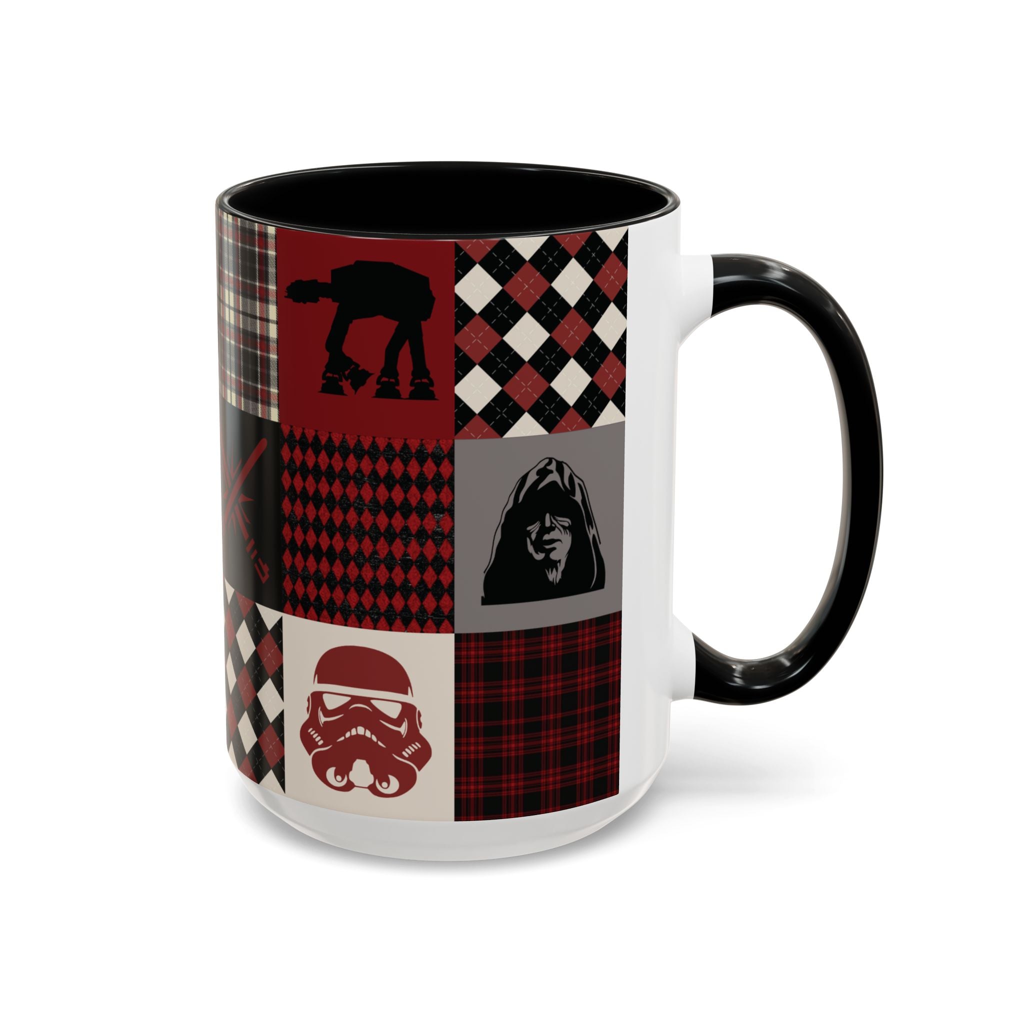 Dark Side Patchwork Mug