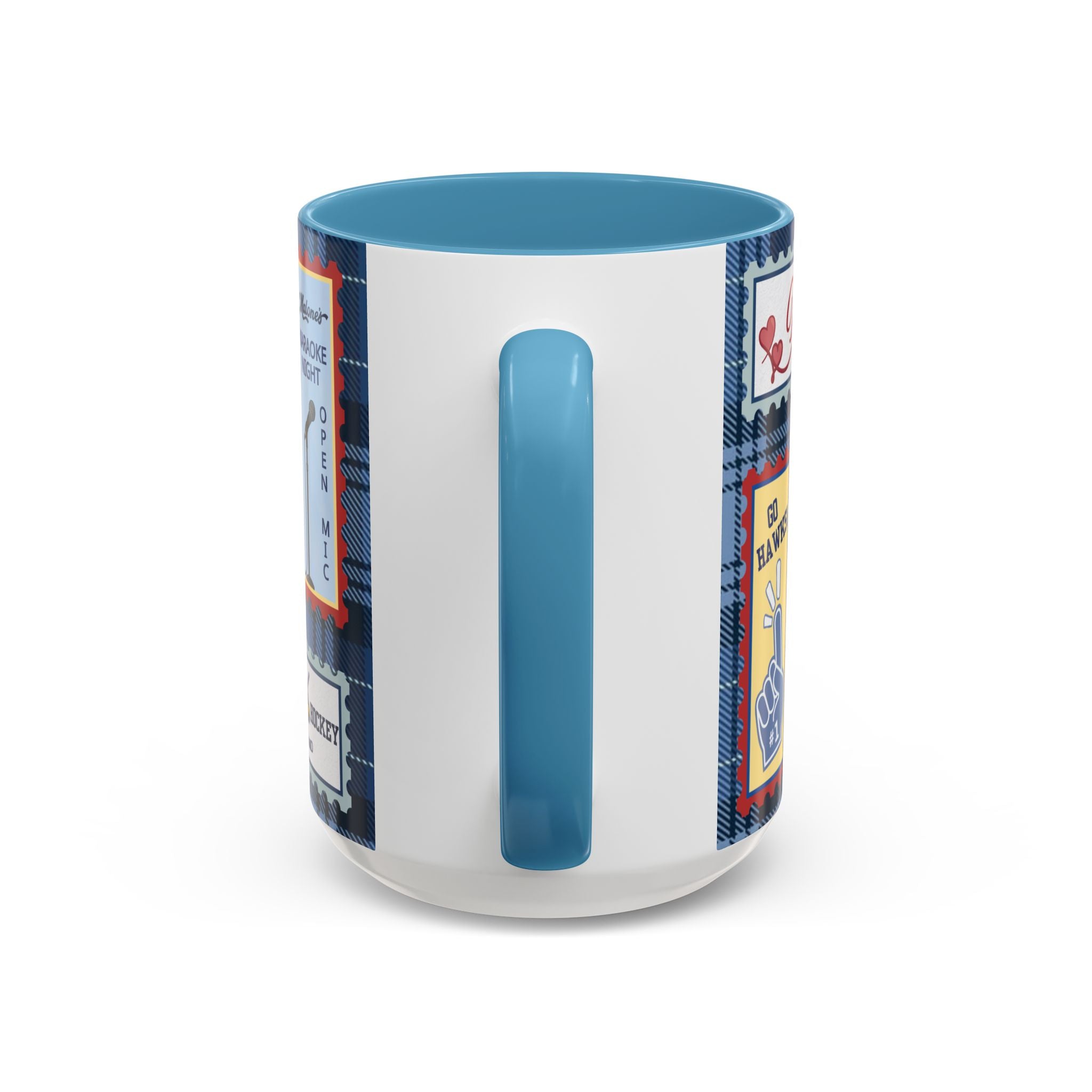 Hockey Romance: Patchwork Stamp Mug