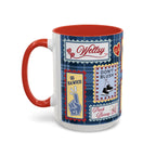 Hockey Romance: Patchwork Stamp Mug