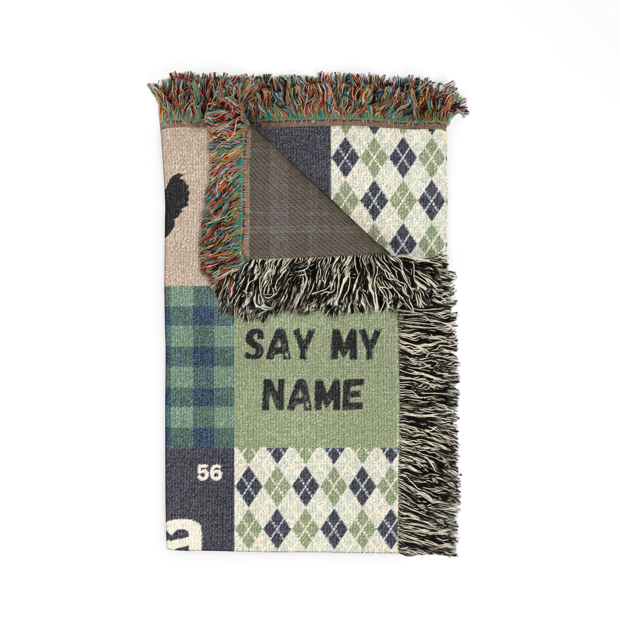 Heisenberg Patchwork Throw Blanket