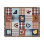 Smallville Patchwork Throw Blanket