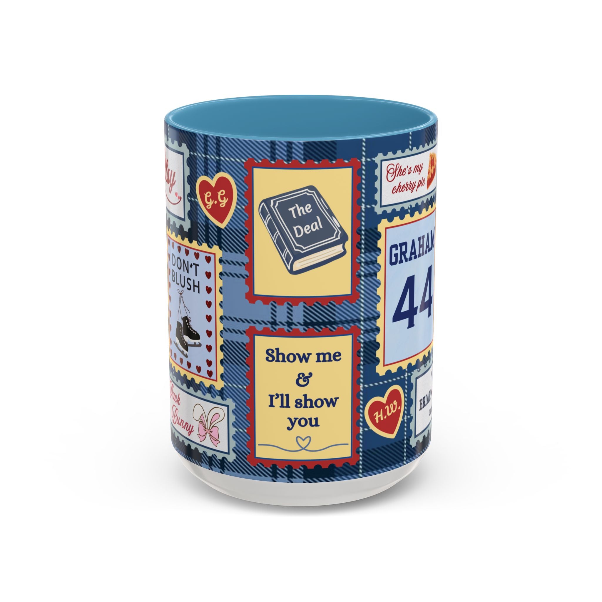 Hockey Romance: Patchwork Stamp Mug