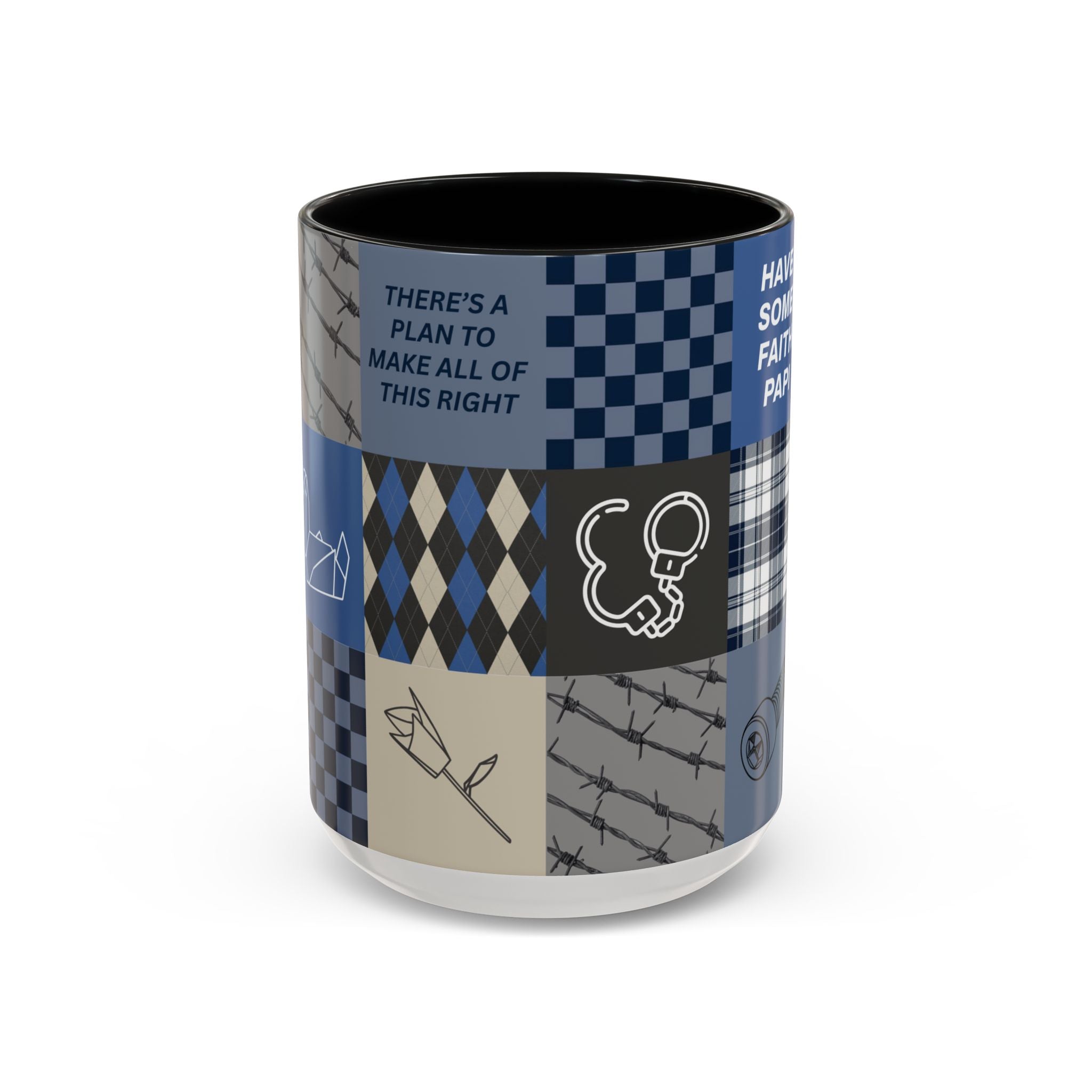 Fox River Patchwork Mug