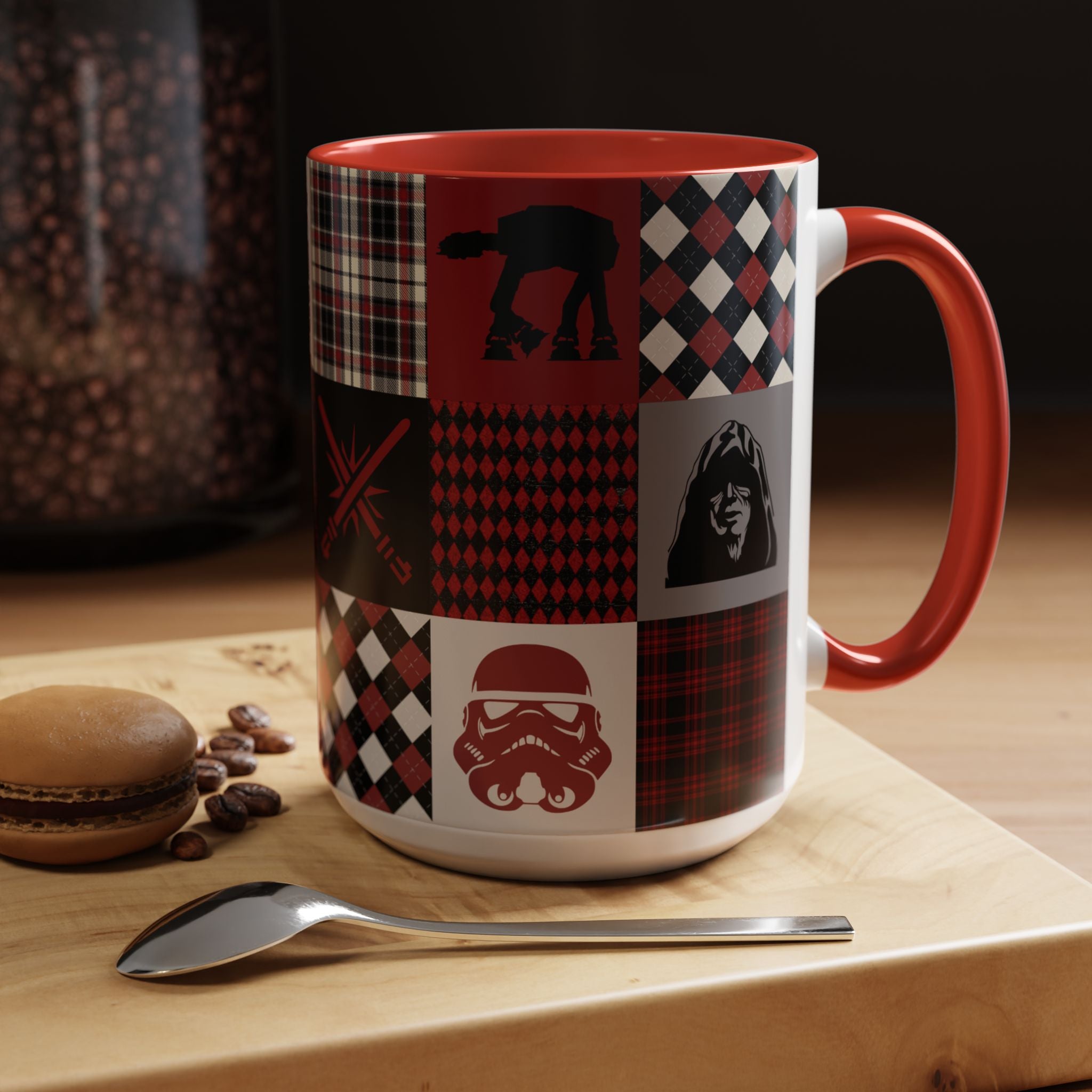 Dark Side Patchwork Mug