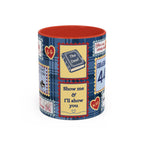 Hockey Romance: Patchwork Stamp Mug