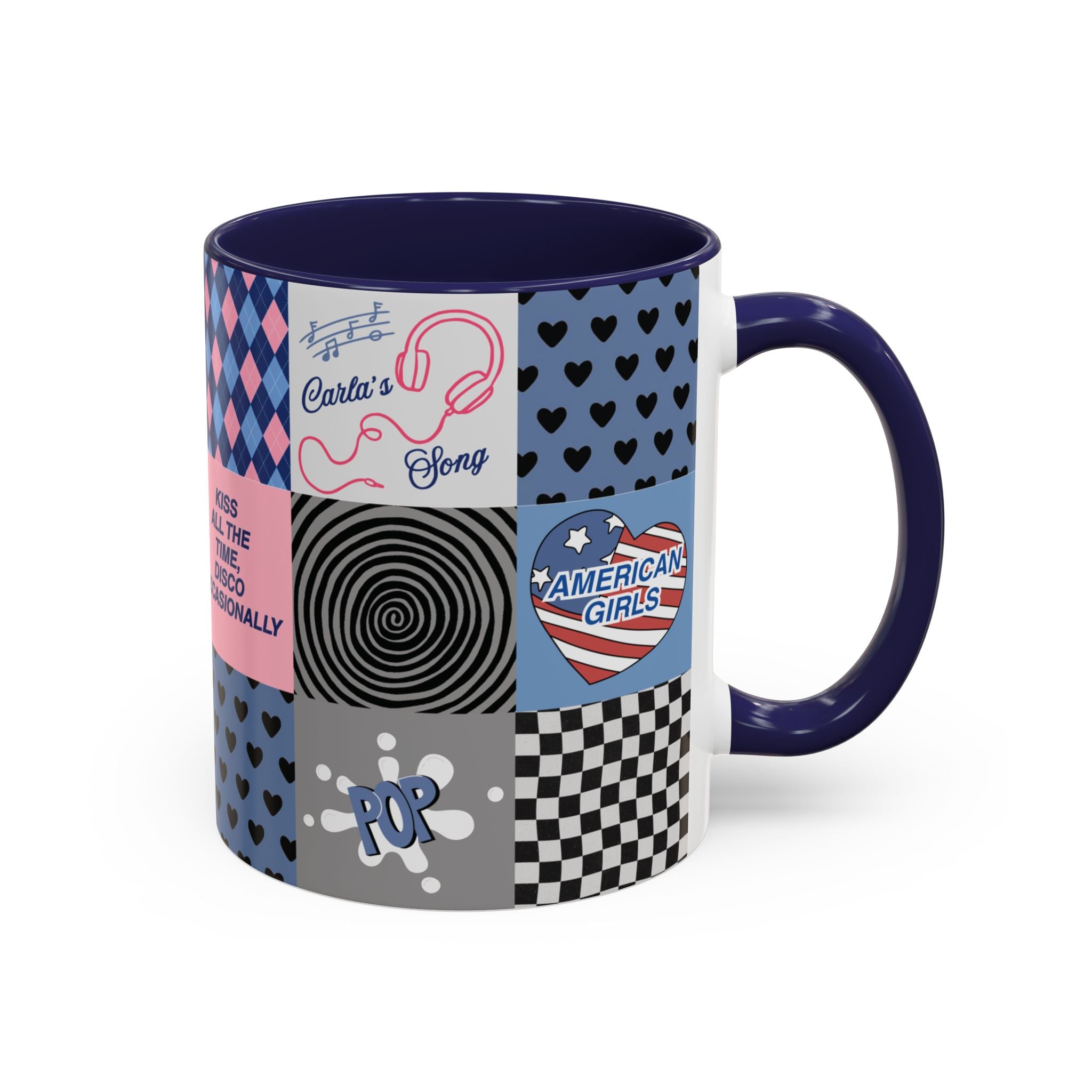 KATTDO |  Music Inspired Patchwork Mug