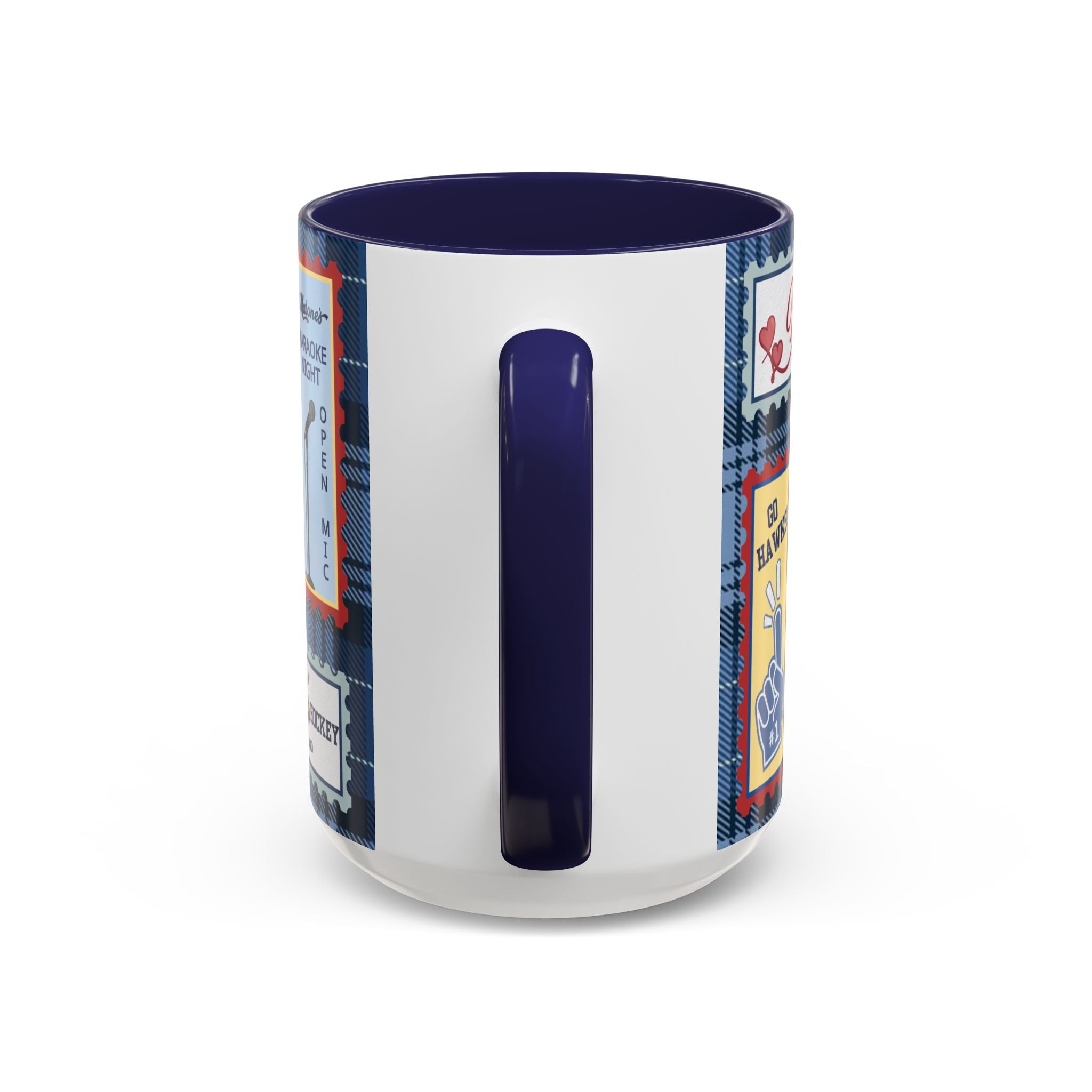 Hockey Romance: Patchwork Stamp Mug