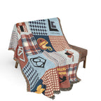 Smallville Patchwork Throw Blanket