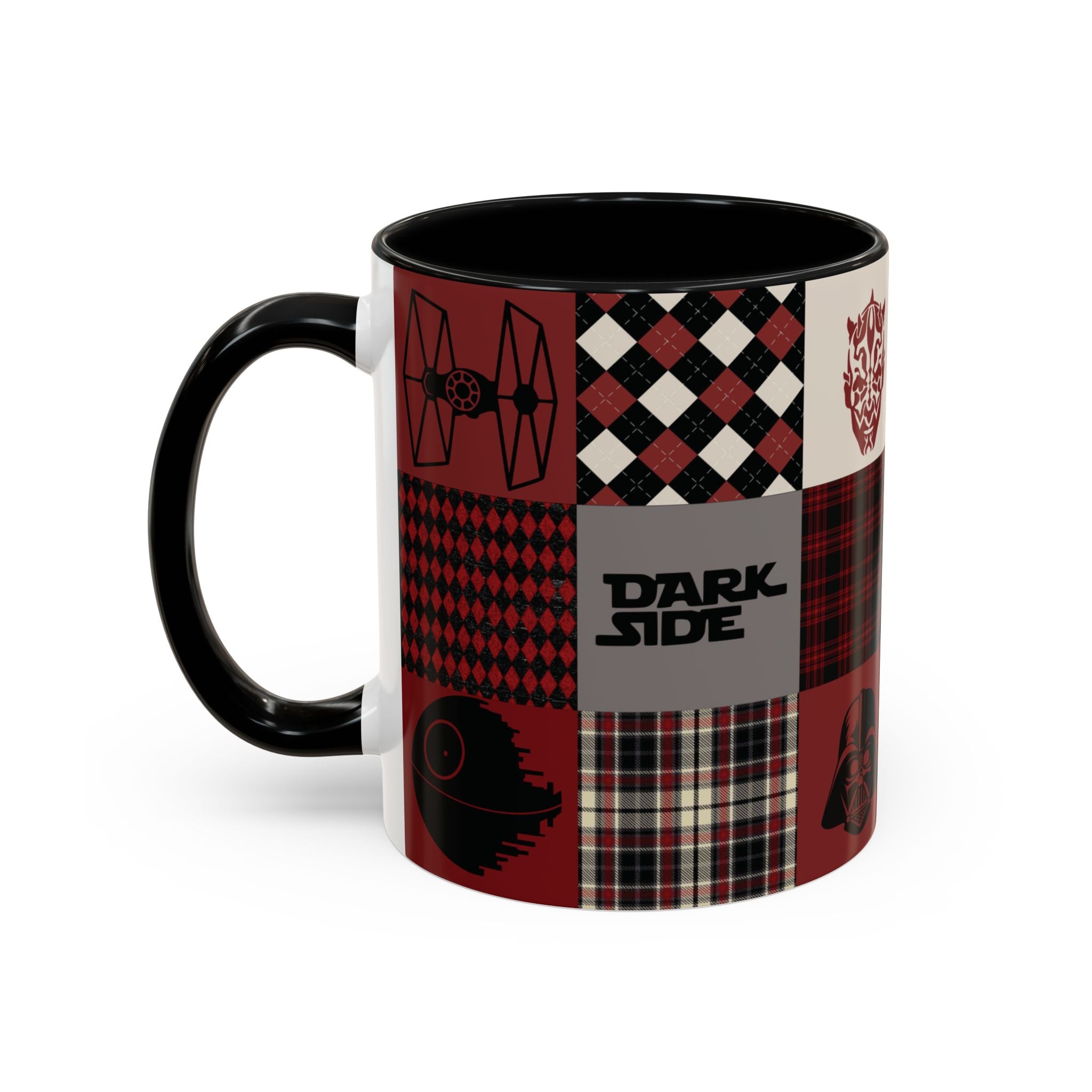 Dark Side Patchwork Mug