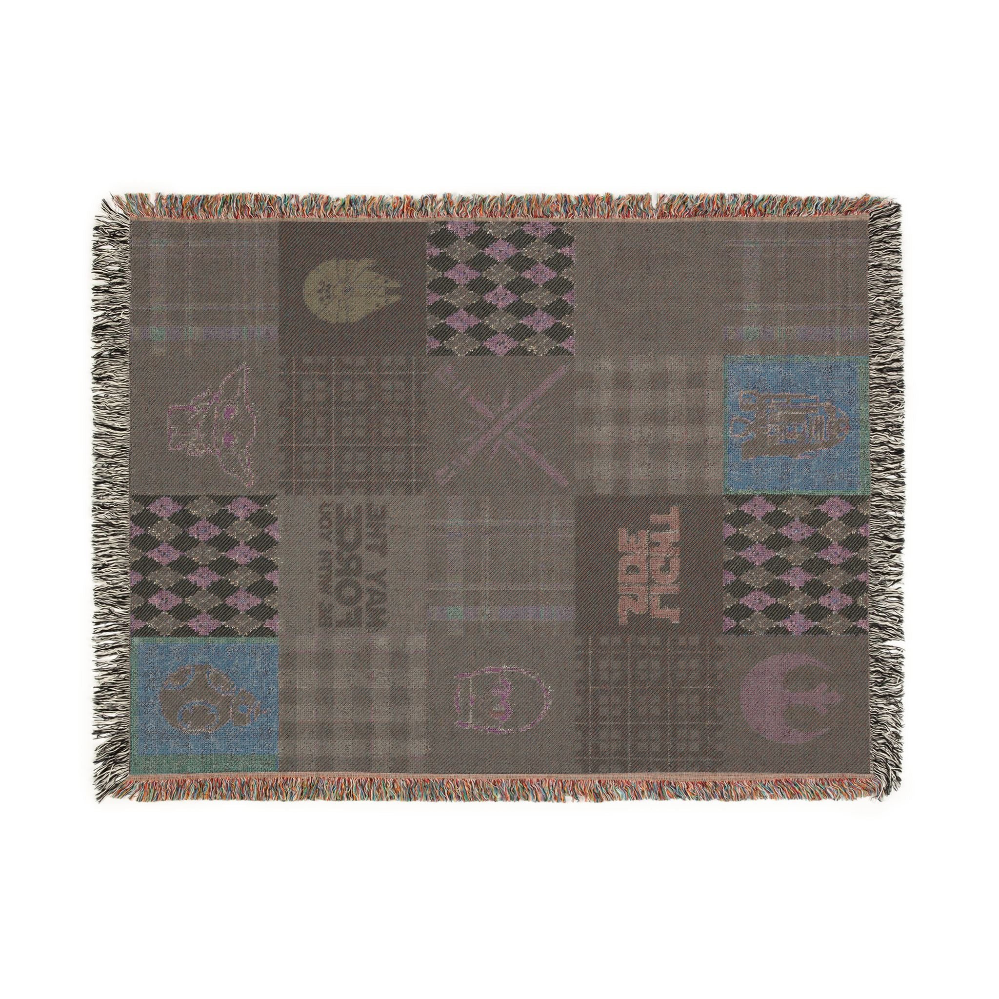 Light Side Patchwork Throw Blanket