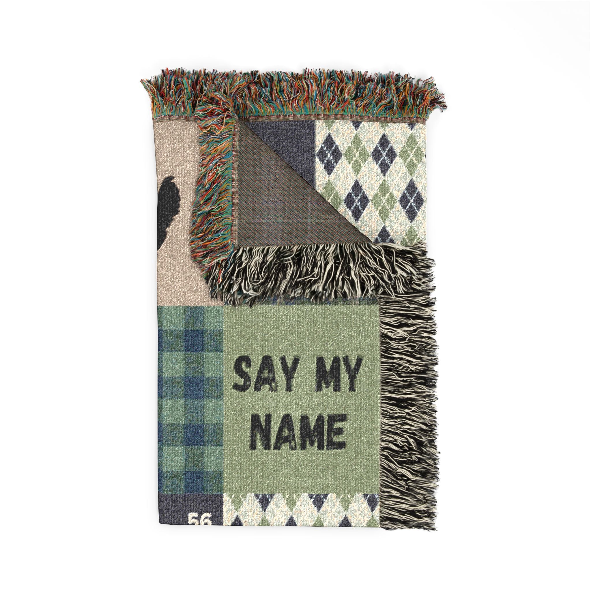 Heisenberg Patchwork Throw Blanket