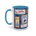 Hockey Romance: Patchwork Stamp Mug