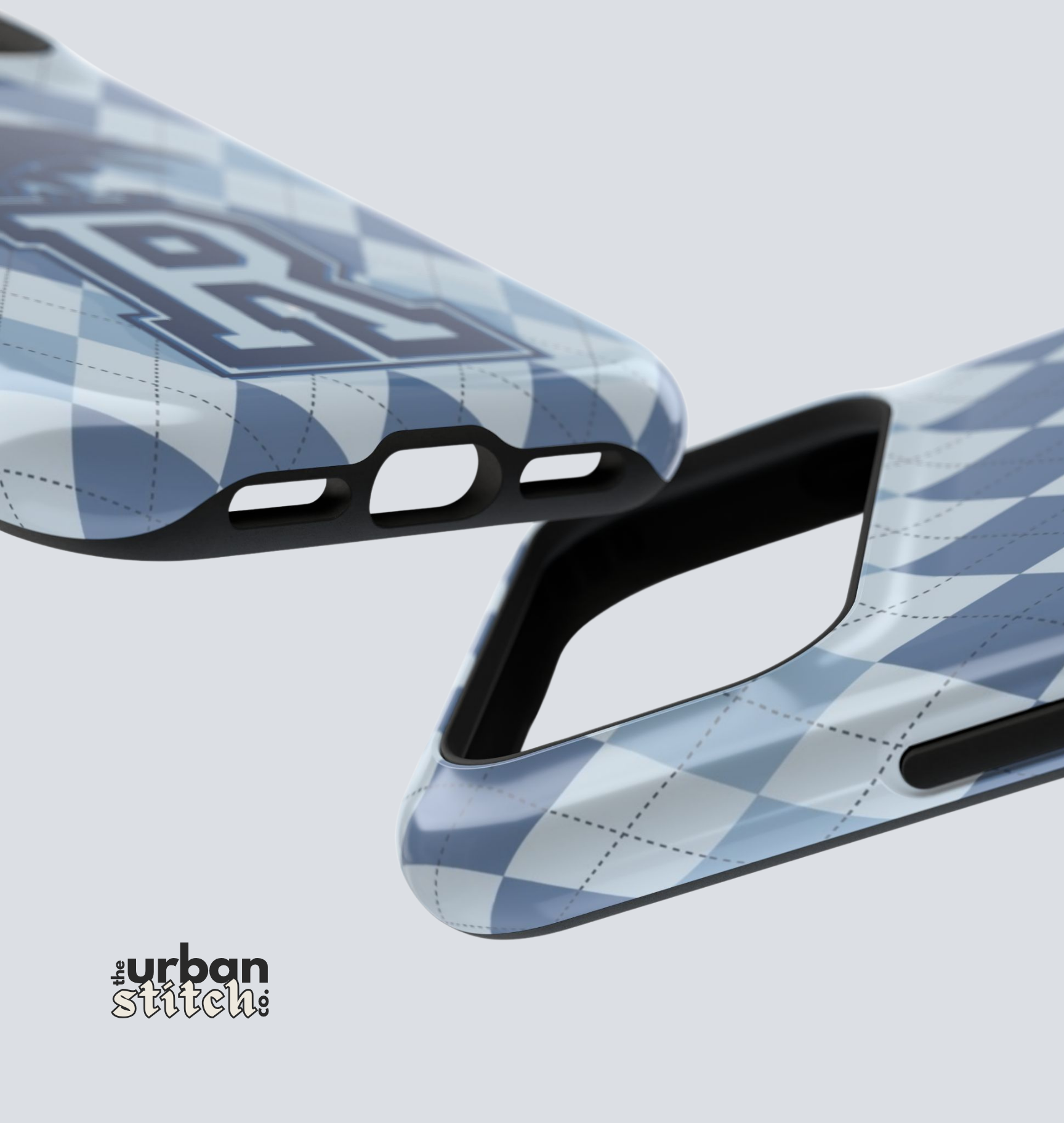 Raven R Argyle Phone Case