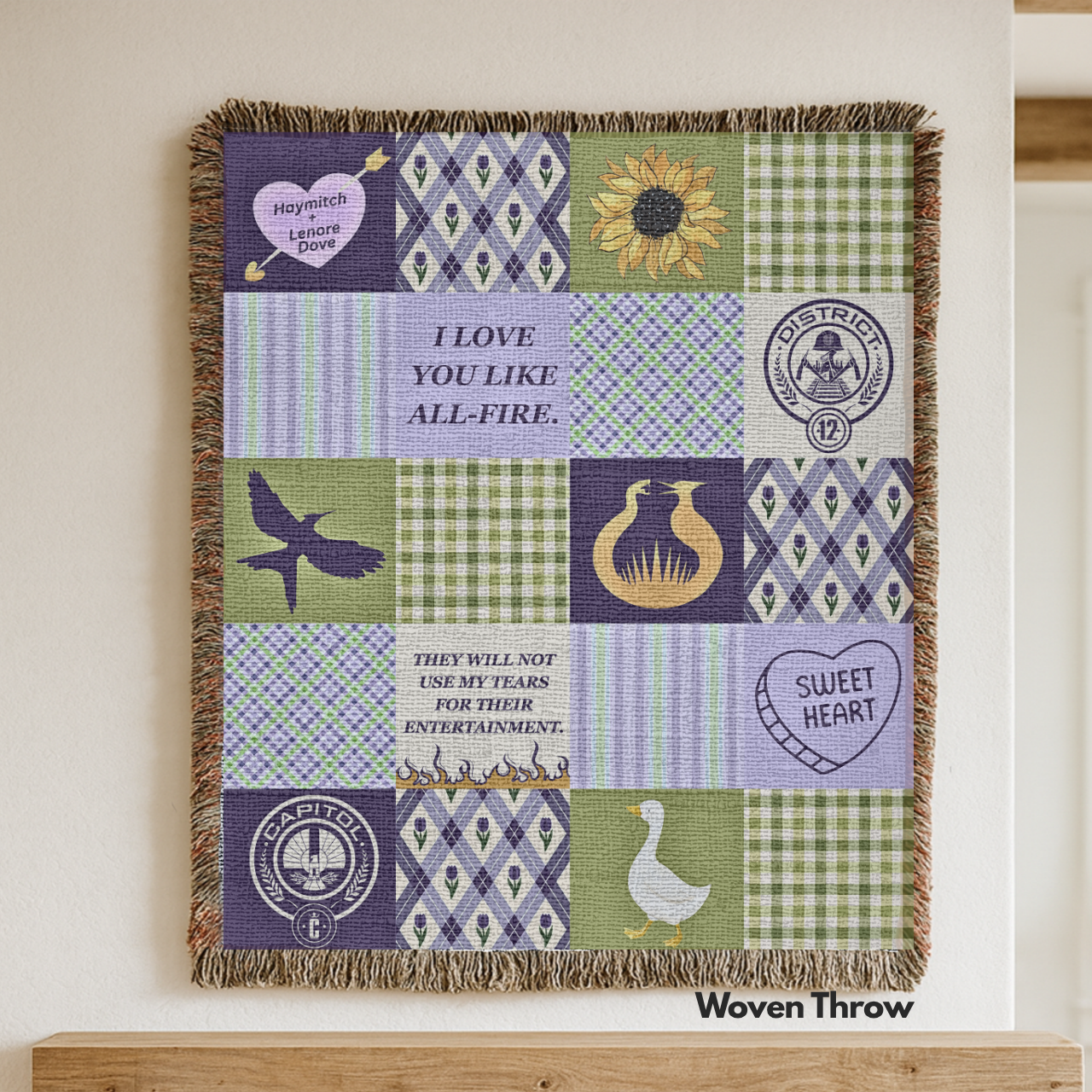 The Reaping Cozy Throw Blanket