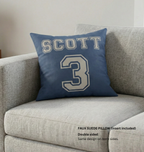 Scott 3 Faux Suede Pillow