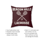 Beacon Hills Faux Suede Pillow