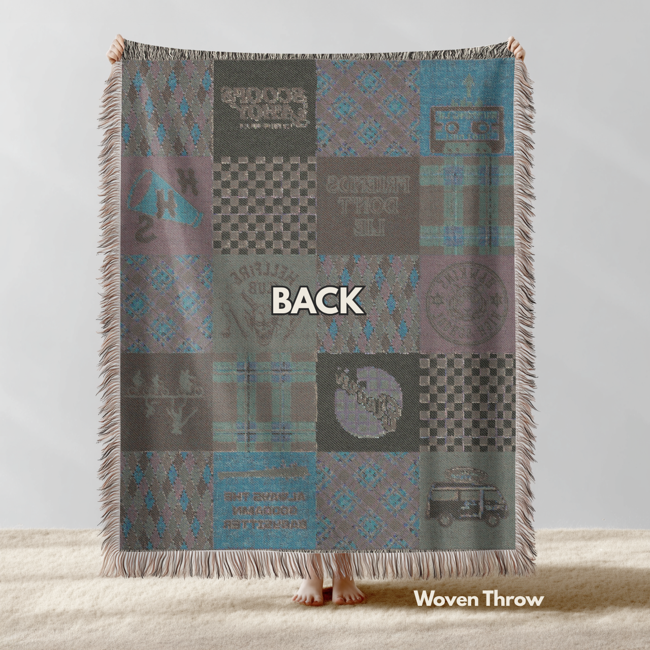 Hawkins Patchwork Throw Blanket