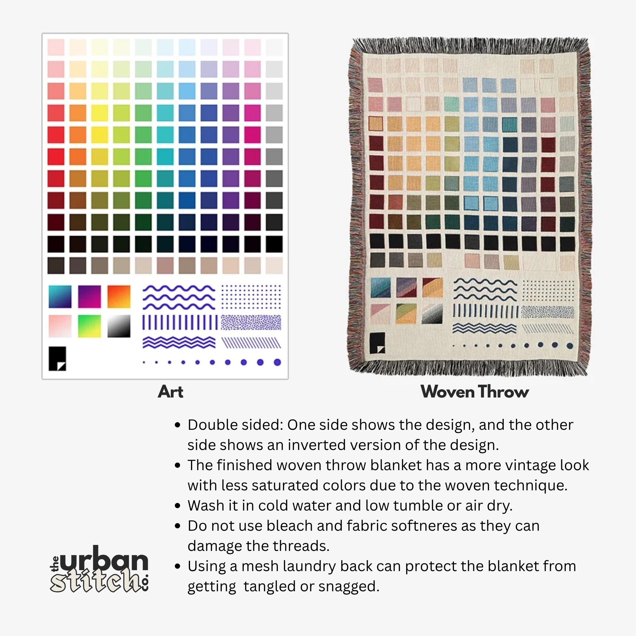 Personalized Cinema Patchwork Woven Blanket | Movie Reel, Popcorn, Tickets, Soda