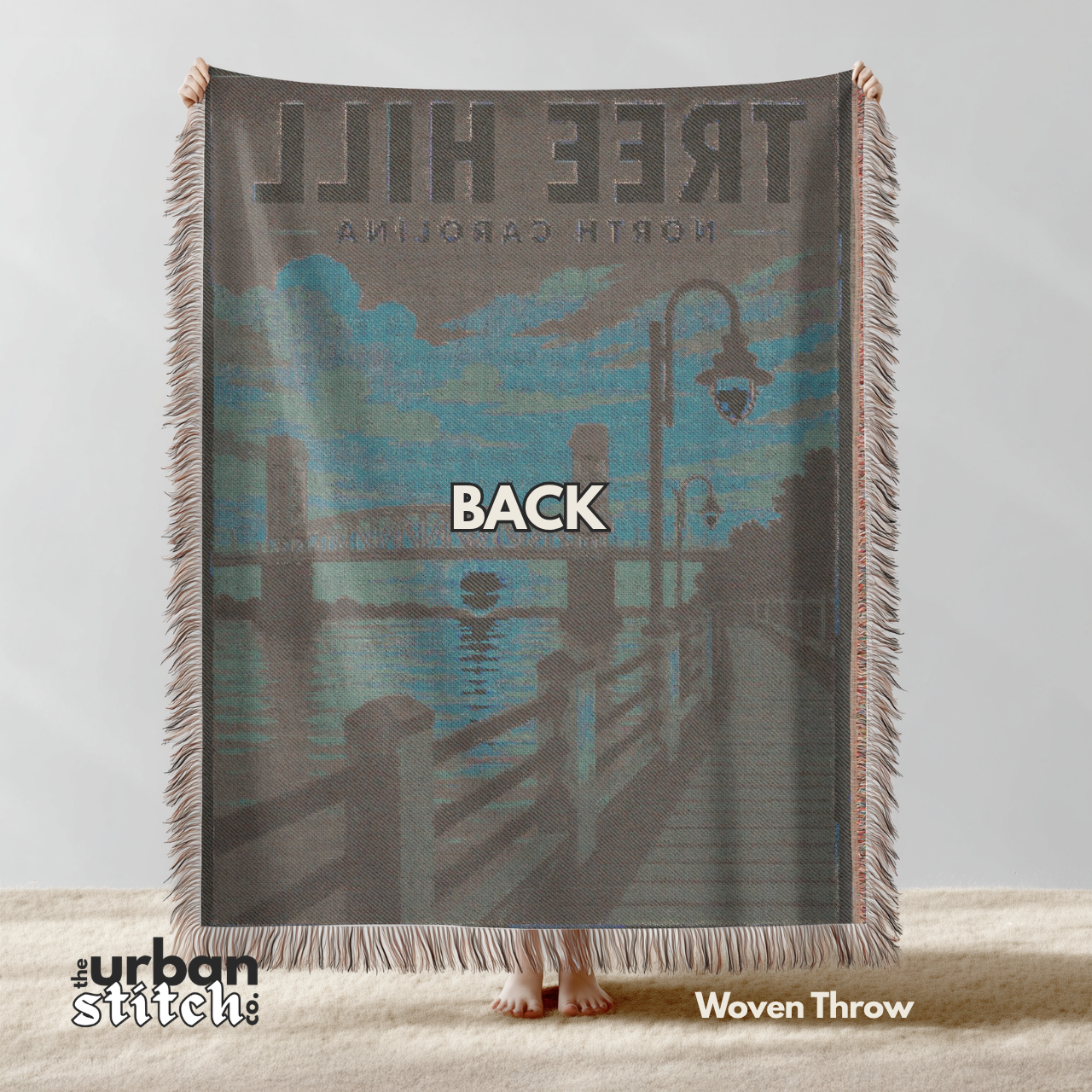 Tree Hill Woven Throw Blanket