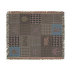 Light Side Patchwork Throw Blanket