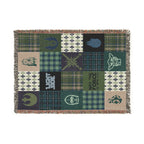 Light Side Patchwork Throw Blanket