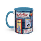 Hockey Romance: Patchwork Stamp Mug