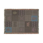 Light Side Patchwork Throw Blanket