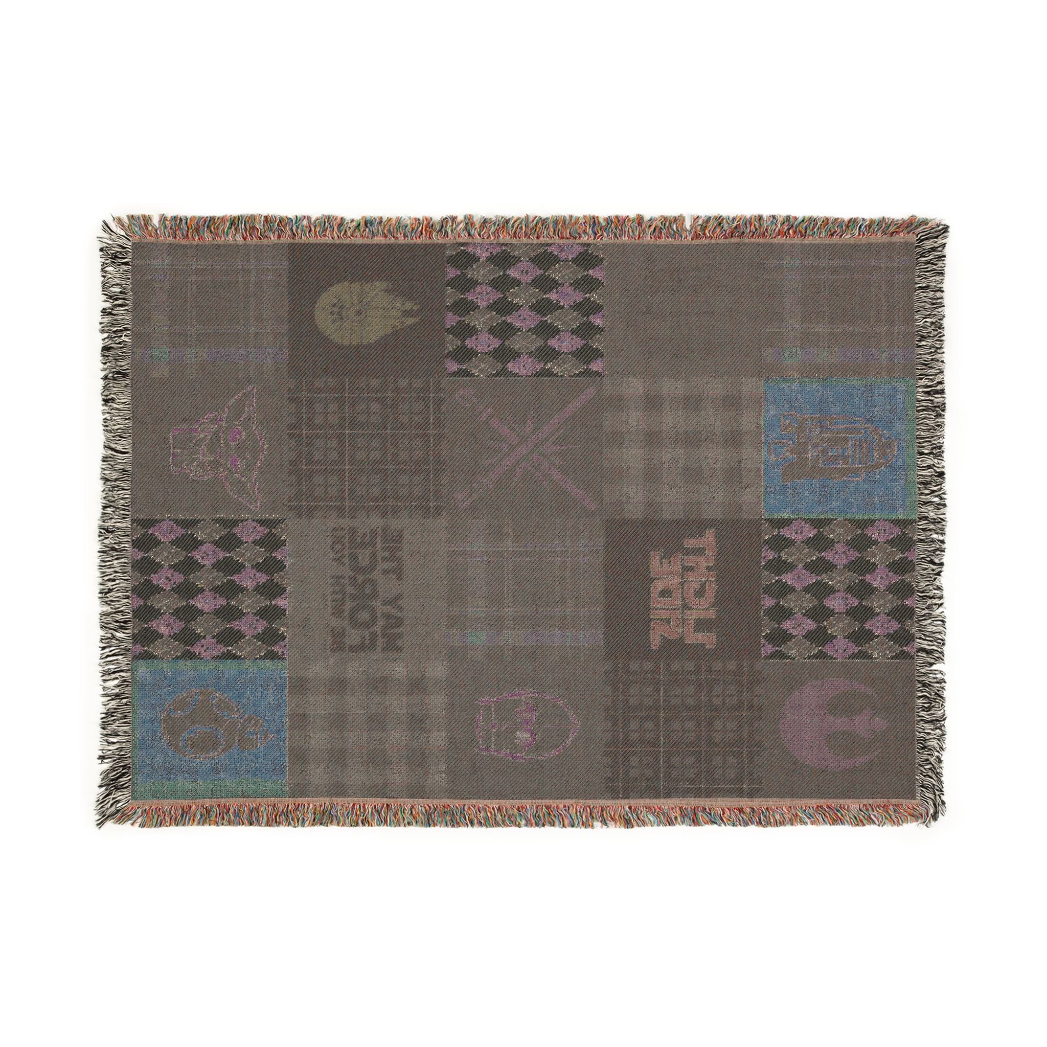 Light Side Patchwork Throw Blanket
