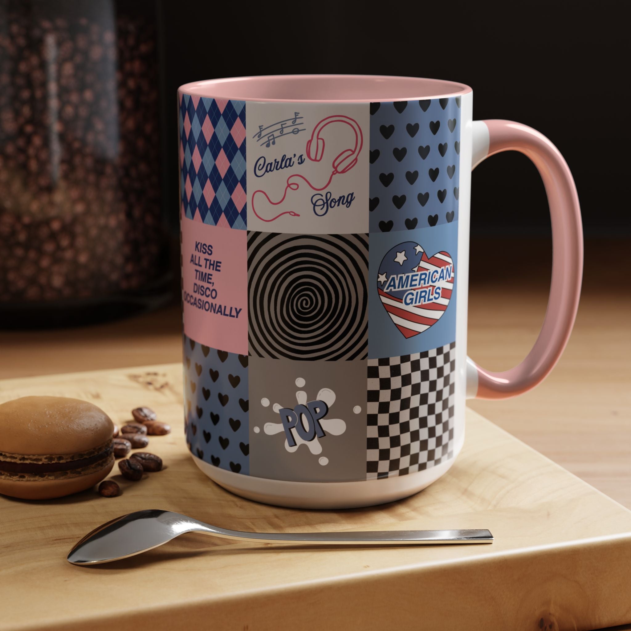 KATTDO |  Music Inspired Patchwork Mug