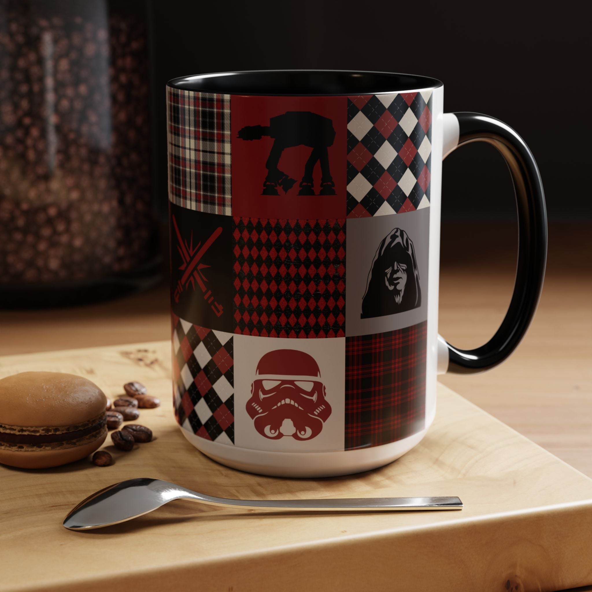 Dark Side Patchwork Mug