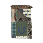 Light Side Patchwork Throw Blanket