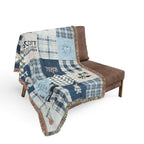 Tree Hill Patchwork Throw Blanket