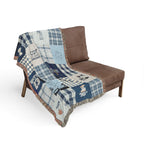 Tree Hill Patchwork Throw Blanket
