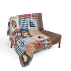 Smallville Patchwork Throw Blanket