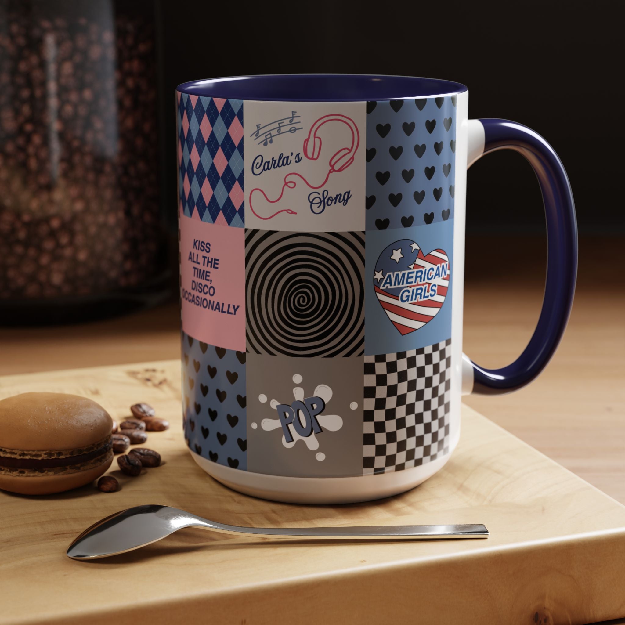 KATTDO |  Music Inspired Patchwork Mug