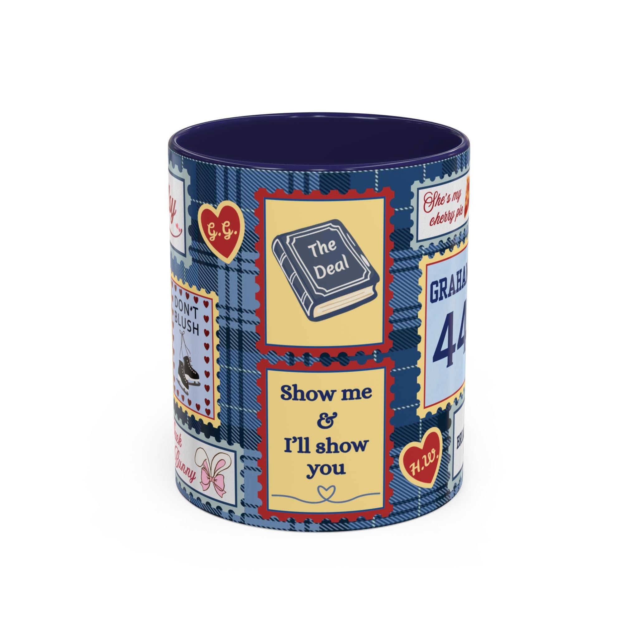 Hockey Romance: Patchwork Stamp Mug