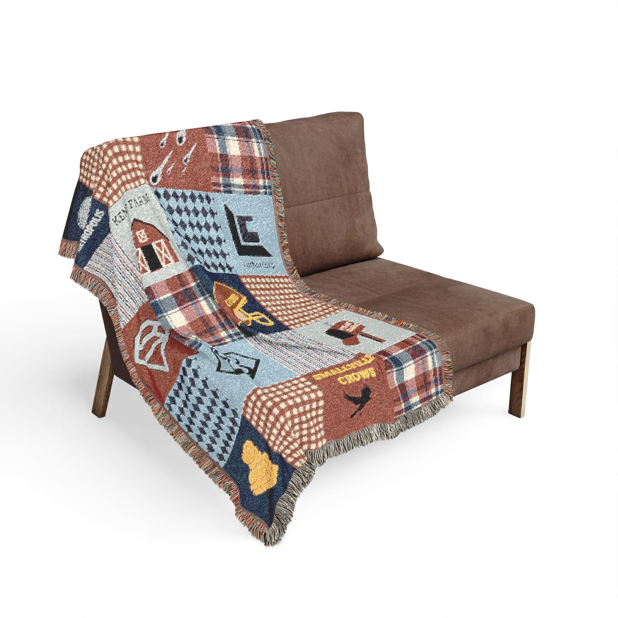 Smallville Patchwork Throw Blanket