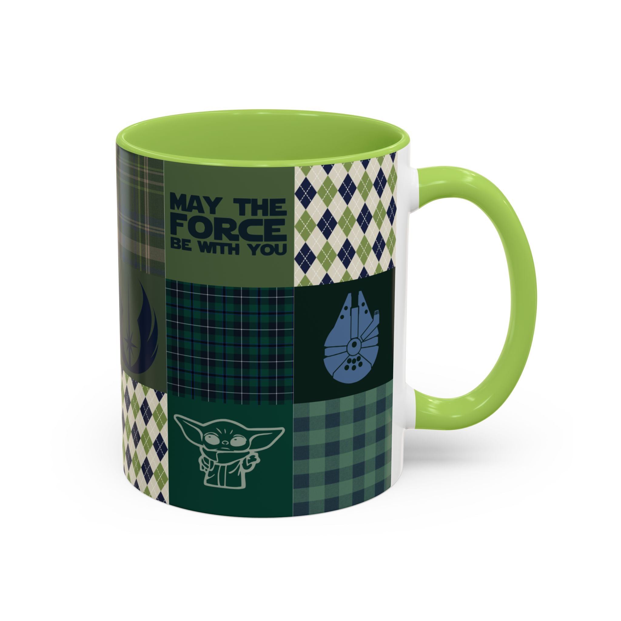 Light Side Patchwork Mug