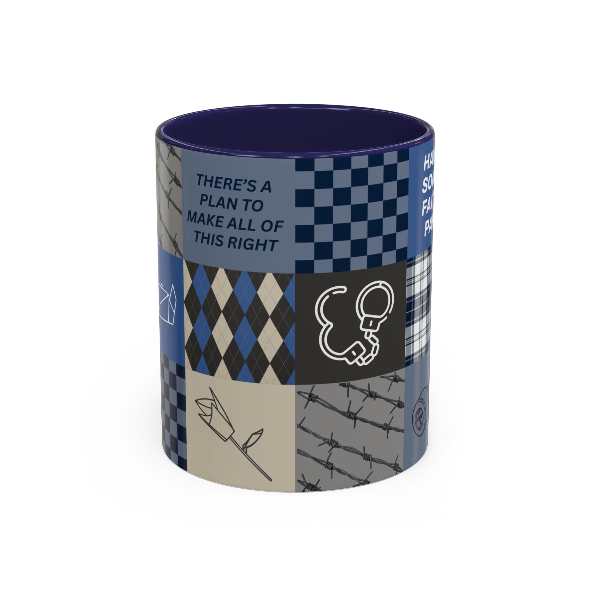 Fox River Patchwork Mug