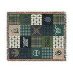 Light Side Patchwork Throw Blanket