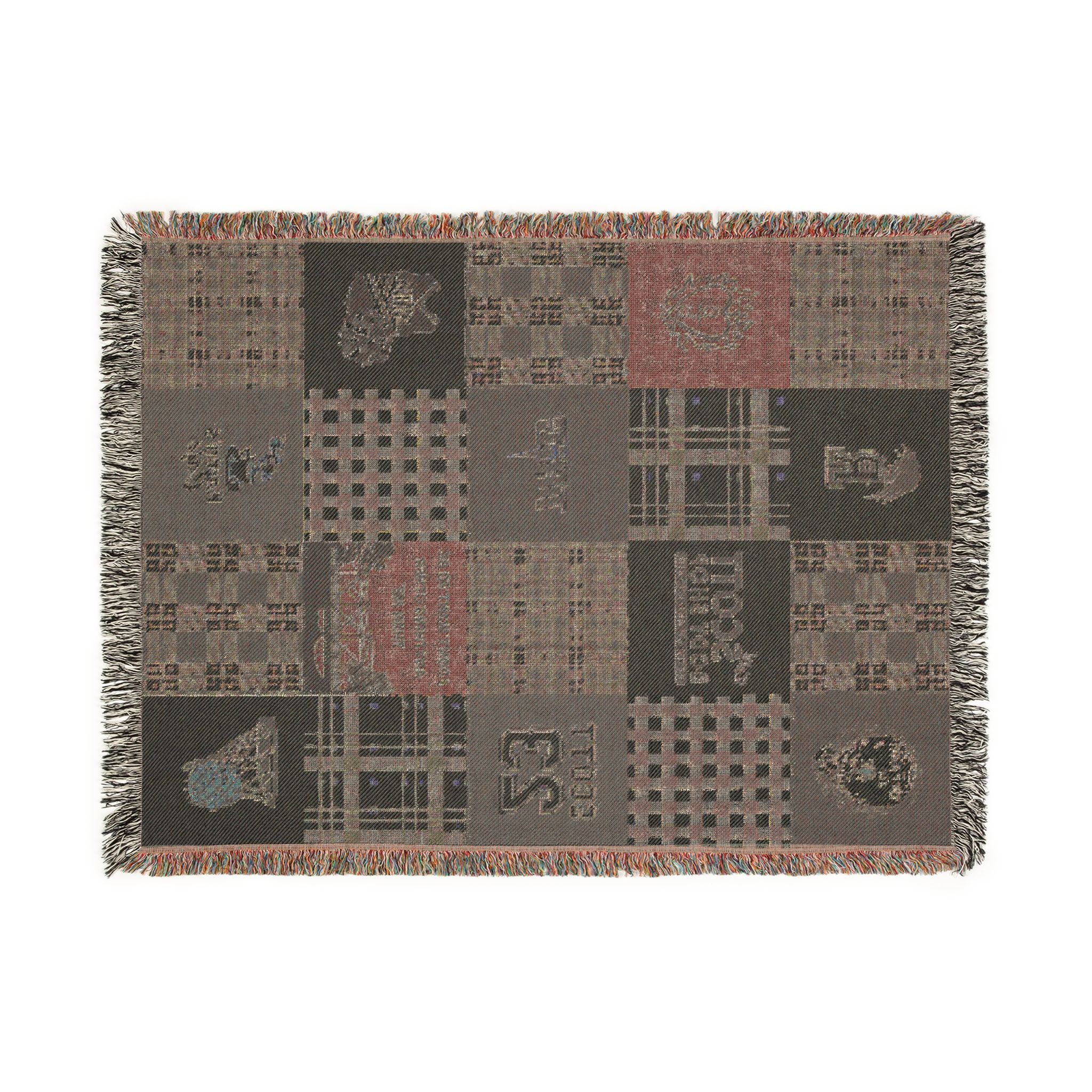 Tree Hill Patchwork Throw Blanket