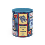 Hockey Romance: Patchwork Stamp Mug