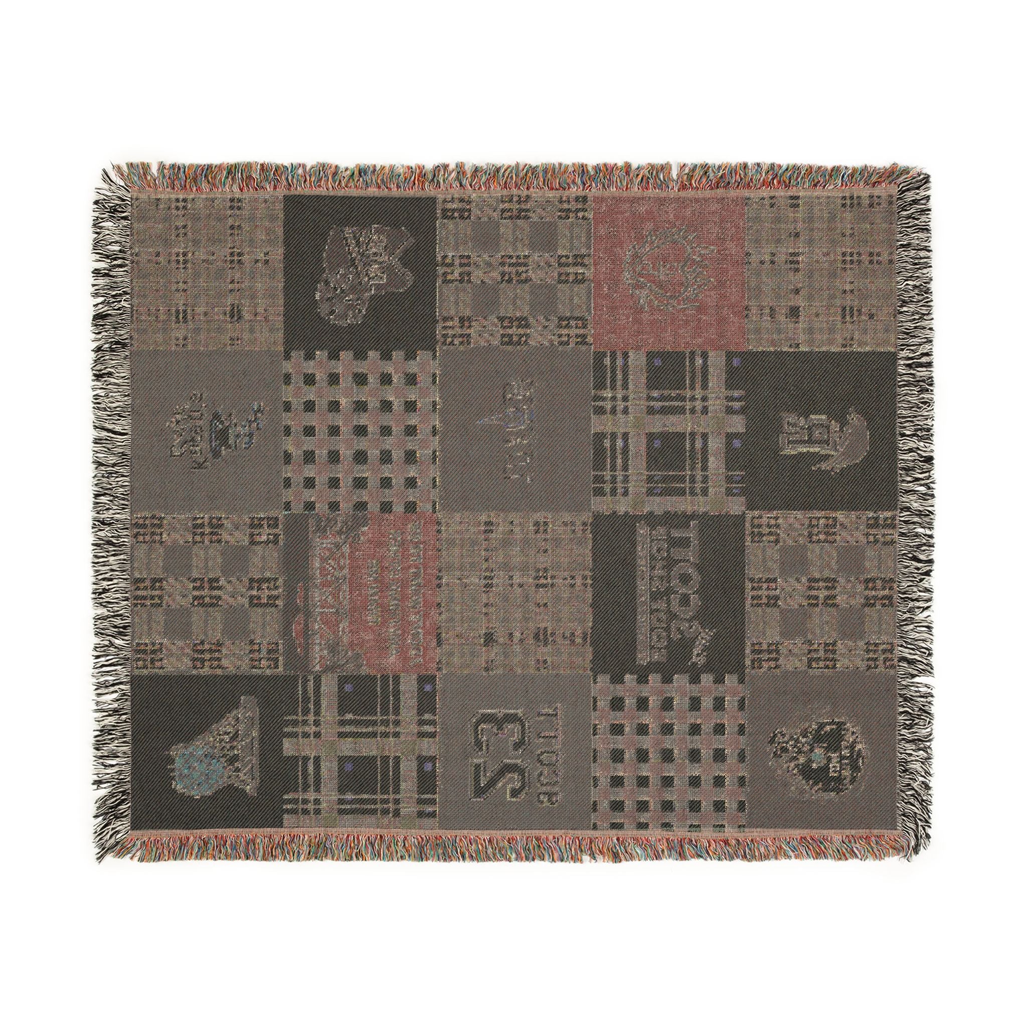 Tree Hill Patchwork Throw Blanket