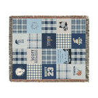 Tree Hill Patchwork Throw Blanket