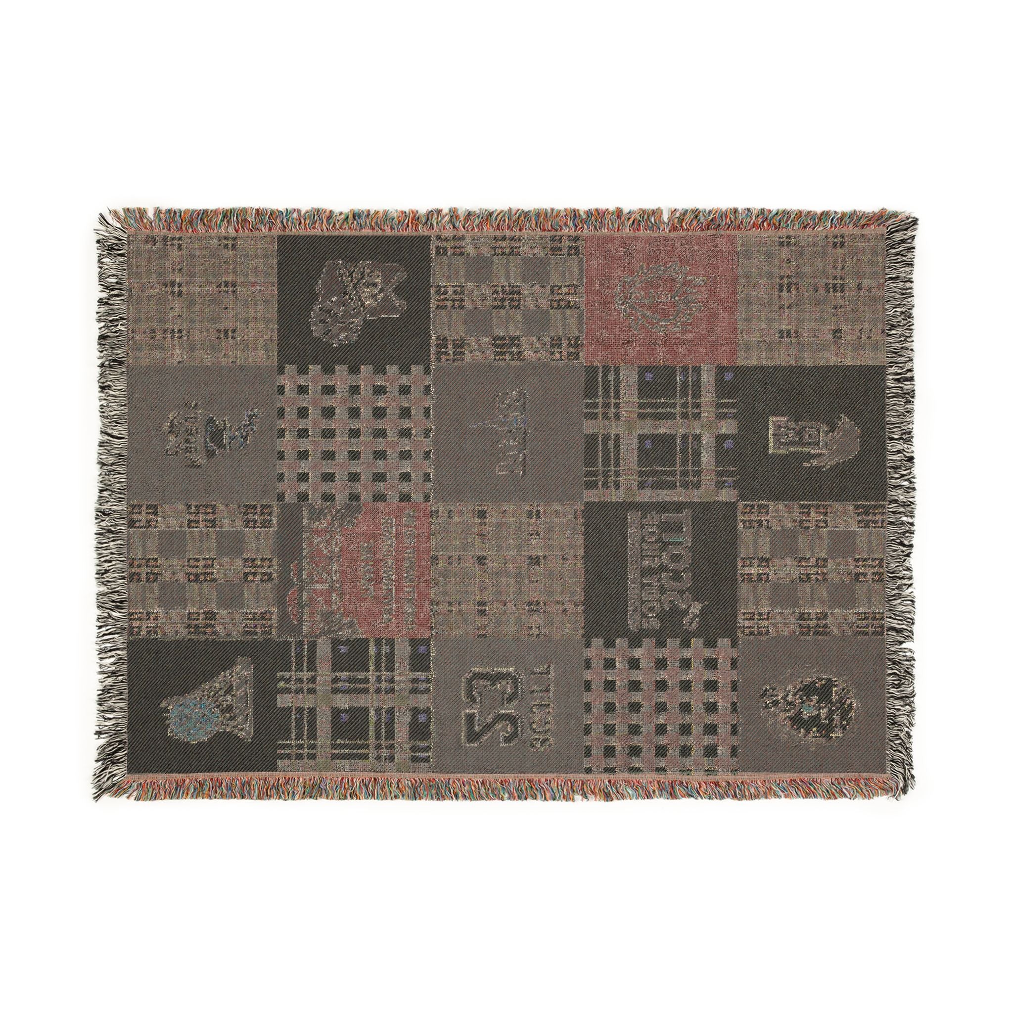 Tree Hill Patchwork Throw Blanket