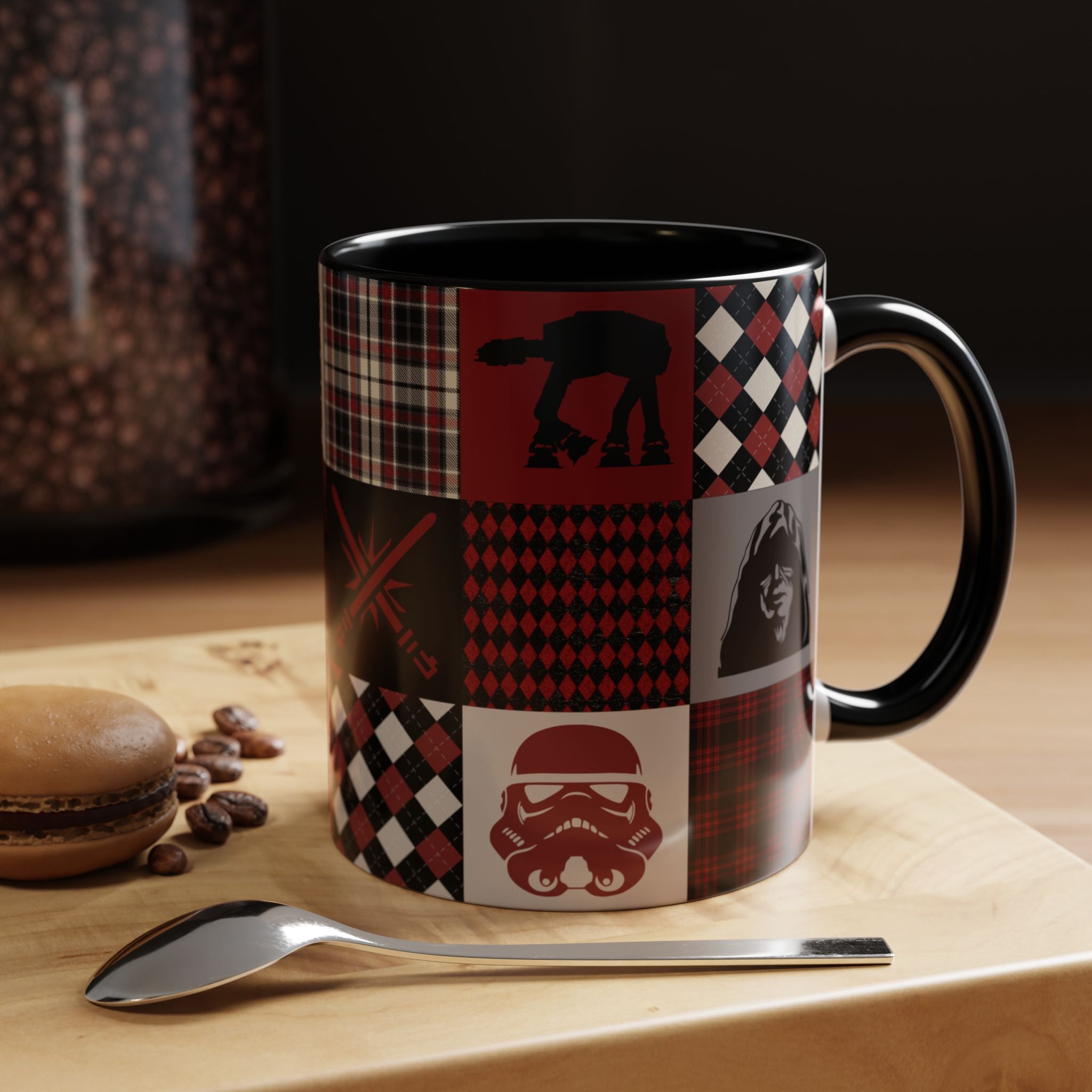 Dark Side Patchwork Mug