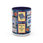 Hockey Romance: Patchwork Stamp Mug