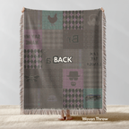 Heisenberg Patchwork Throw Blanket