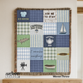 Capeside Patchwork Throw Blanket