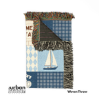 Capeside Patchwork Throw Blanket